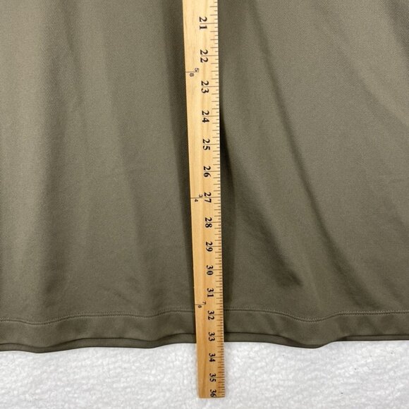 Nike Polo Shirt Men’s Size XXL Green Khaki Short Sleeve‎ Collared Dri-FIT Golf - Picture 6 of 8
